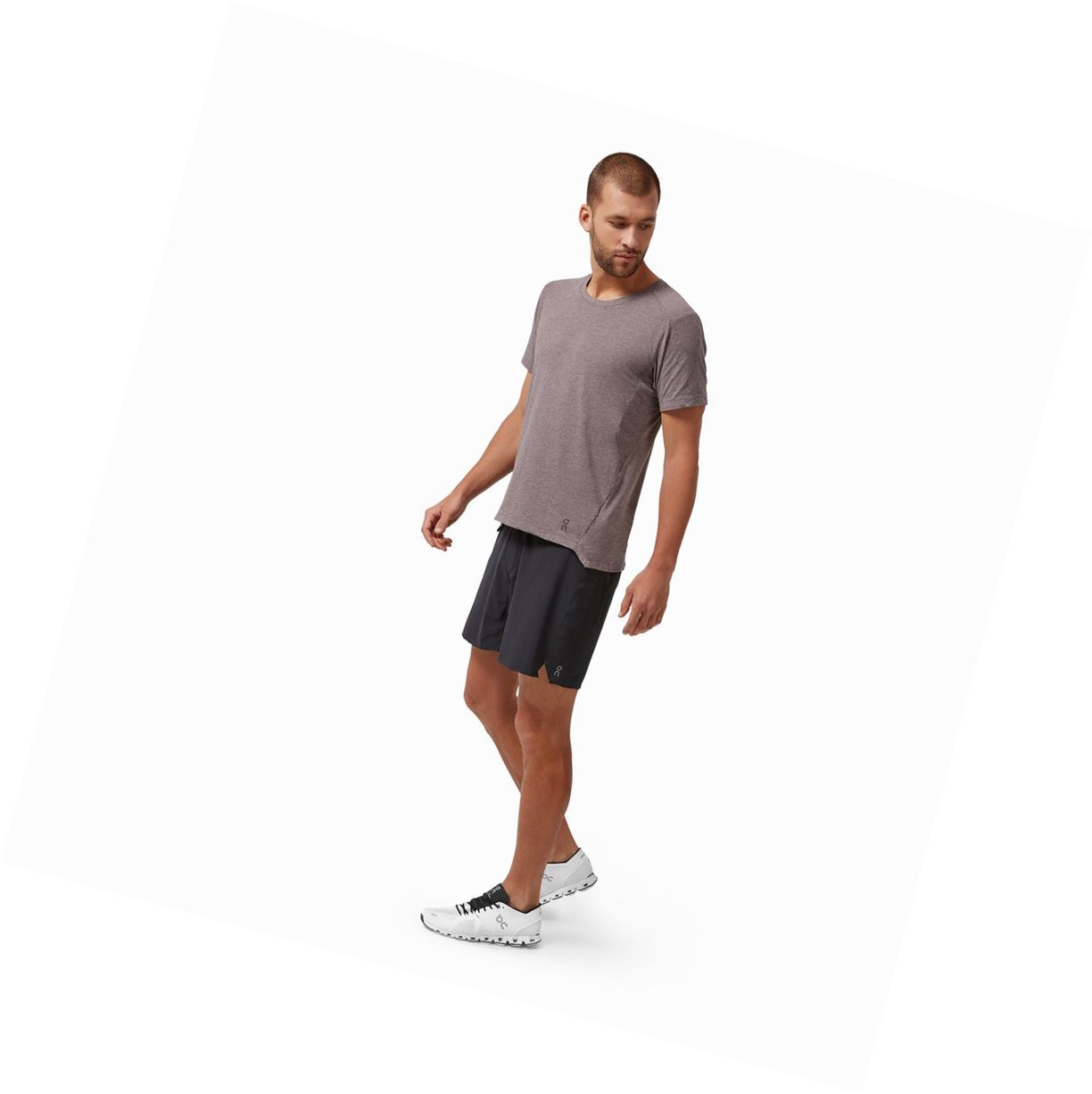 On Active-T T-shirts Herren Lila | 3092-DXCGO