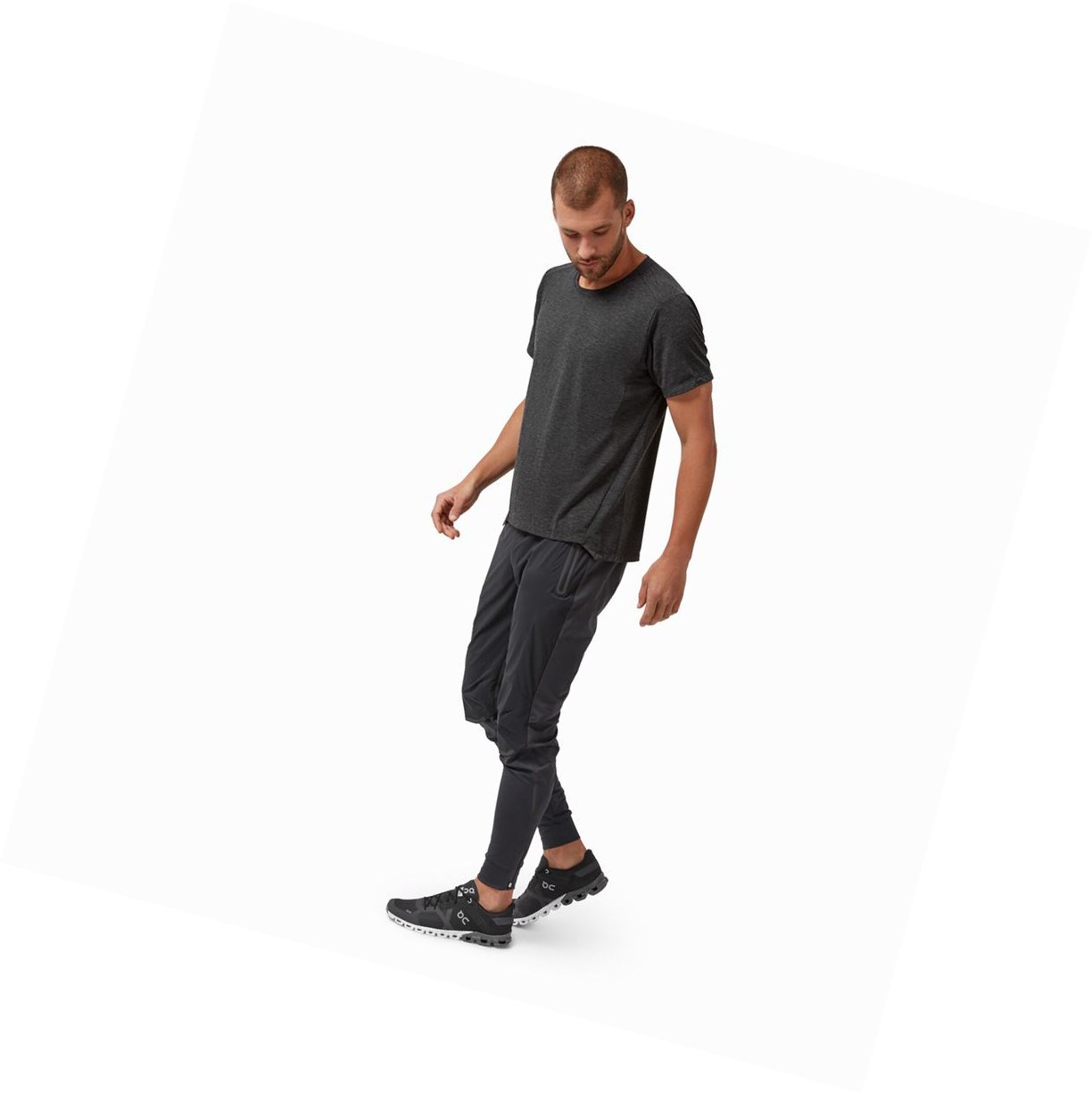 On Active-T T-shirts Herren Schwarz | 2175-RYAVF