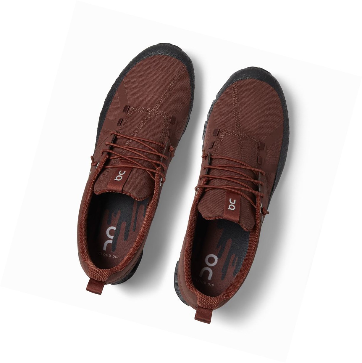 On Cloud Dip Straßenlaufschuhe Herren Bordeaux | 4796-QTYRW