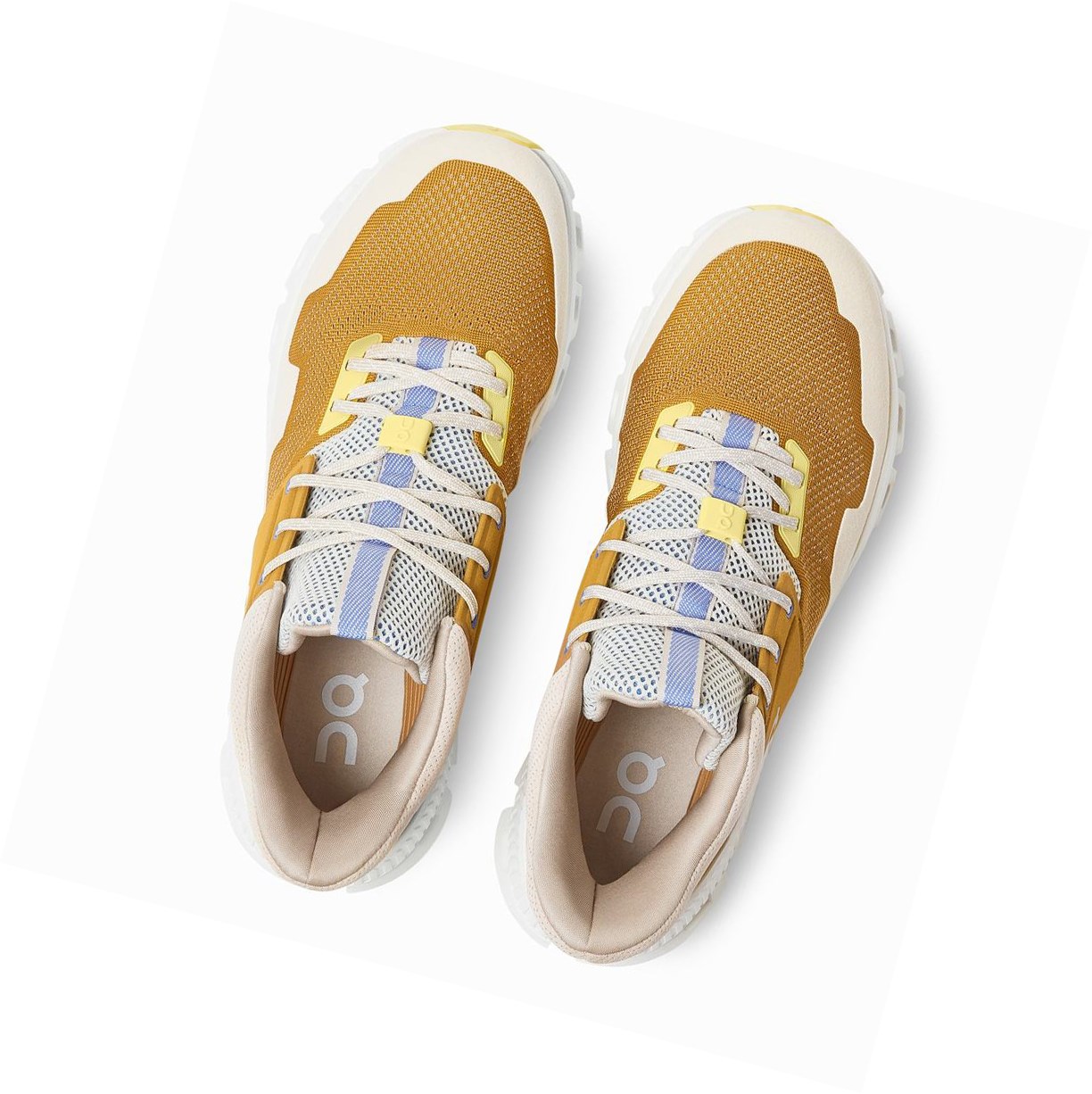 On Cloud Hi Edge Sneakers Herren Gold | 5672-HLTZW