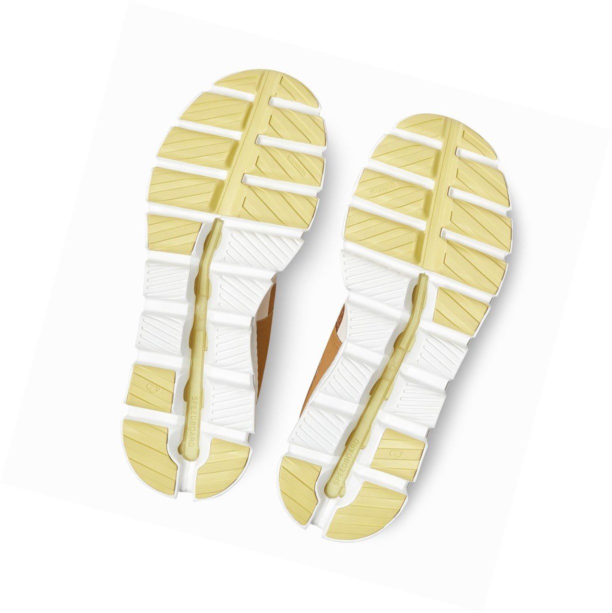On Cloud Hi Edge Sneakers Herren Gold | 5672-HLTZW