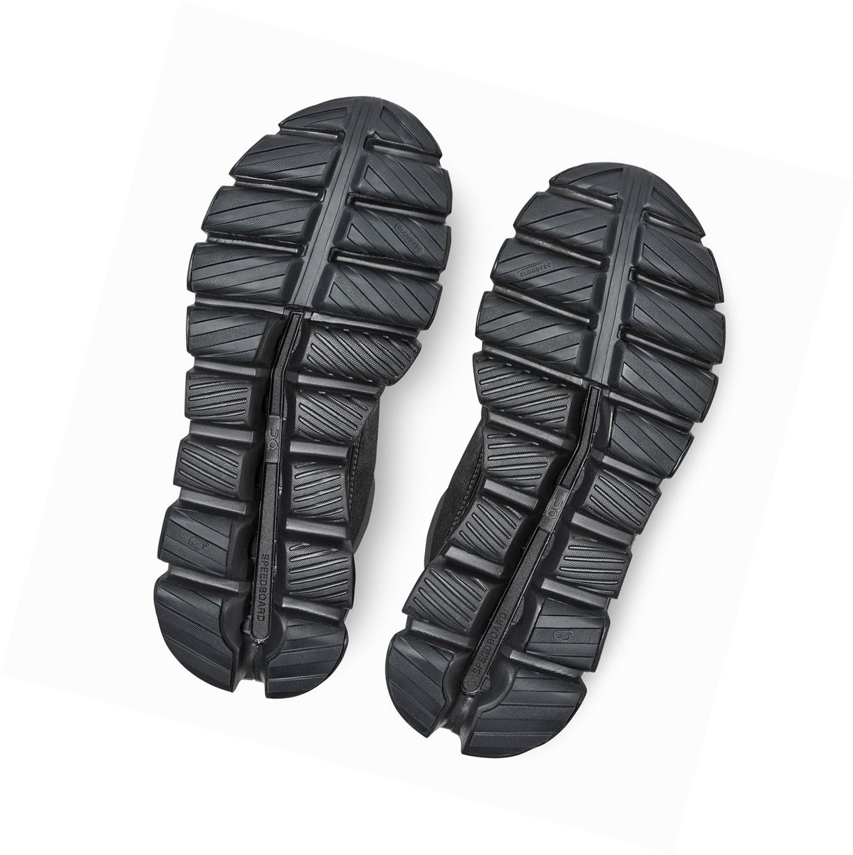 On Cloud Hi Wasserdichte Sneakers Damen Schwarz | 2193-DVYCP