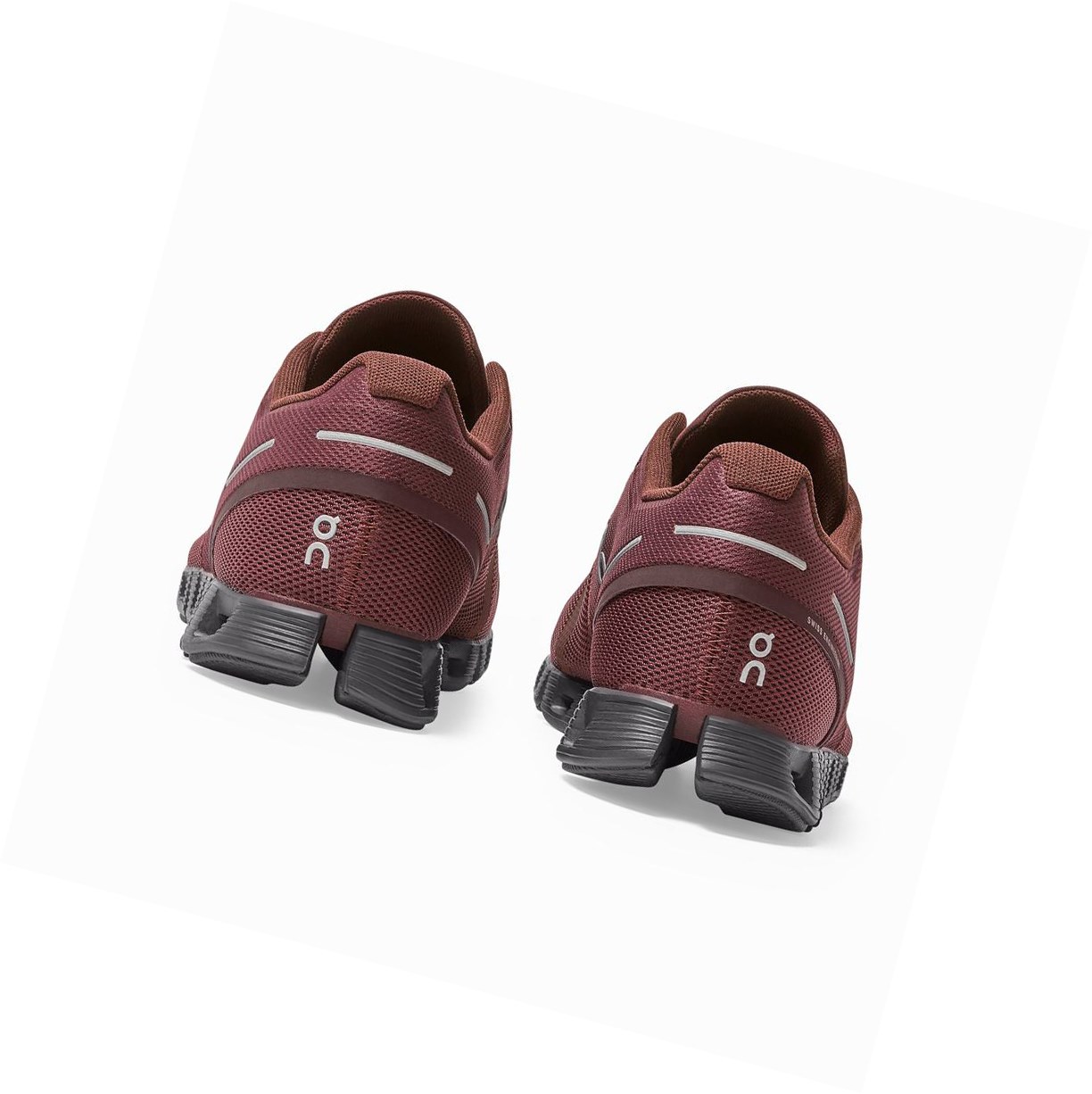 On Cloud Monochrome Straßenlaufschuhe Herren Bordeaux | 3265-EHKIO