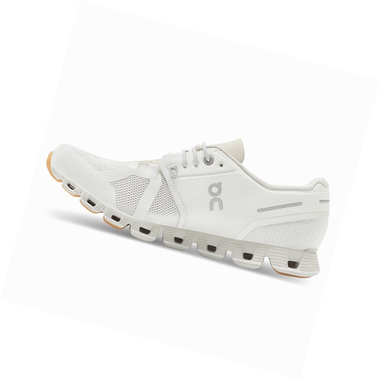 On Cloud Straßenlaufschuhe Damen Weiß | 6138-FKBIM