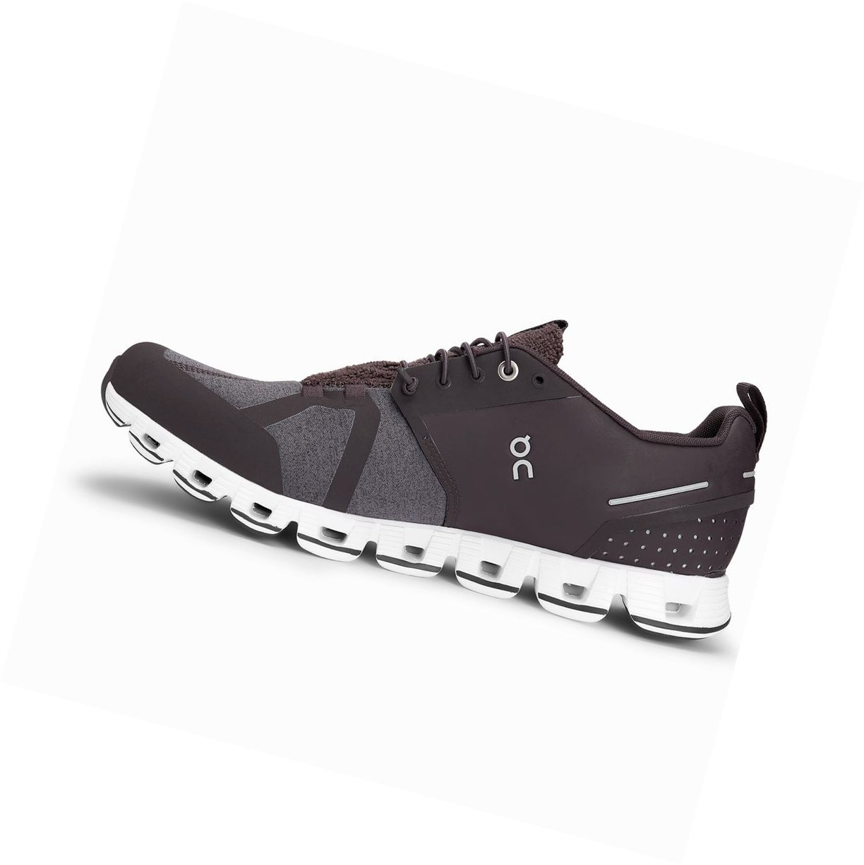 On Cloud Terry Straßenlaufschuhe Herren Dunkellila | 4512-UQZMB