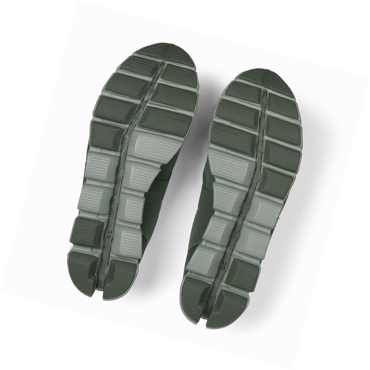 On Cloud Wasserdichte Straßenlaufschuhe Herren Olivgrün | 4175-CRPEW