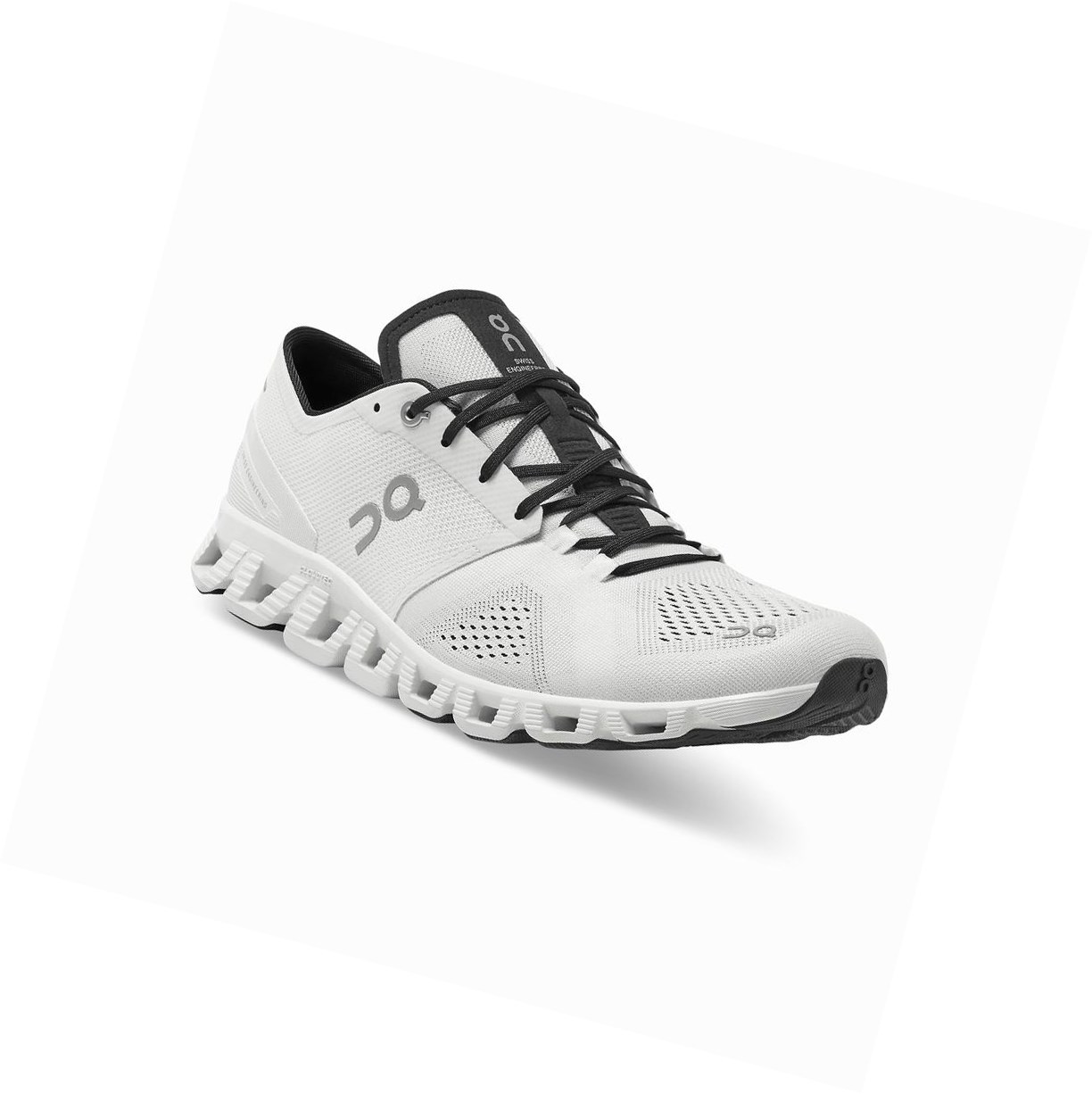 On Cloud X Sportschuhe Herren Weiß Schwarz | 0725-YBZPA