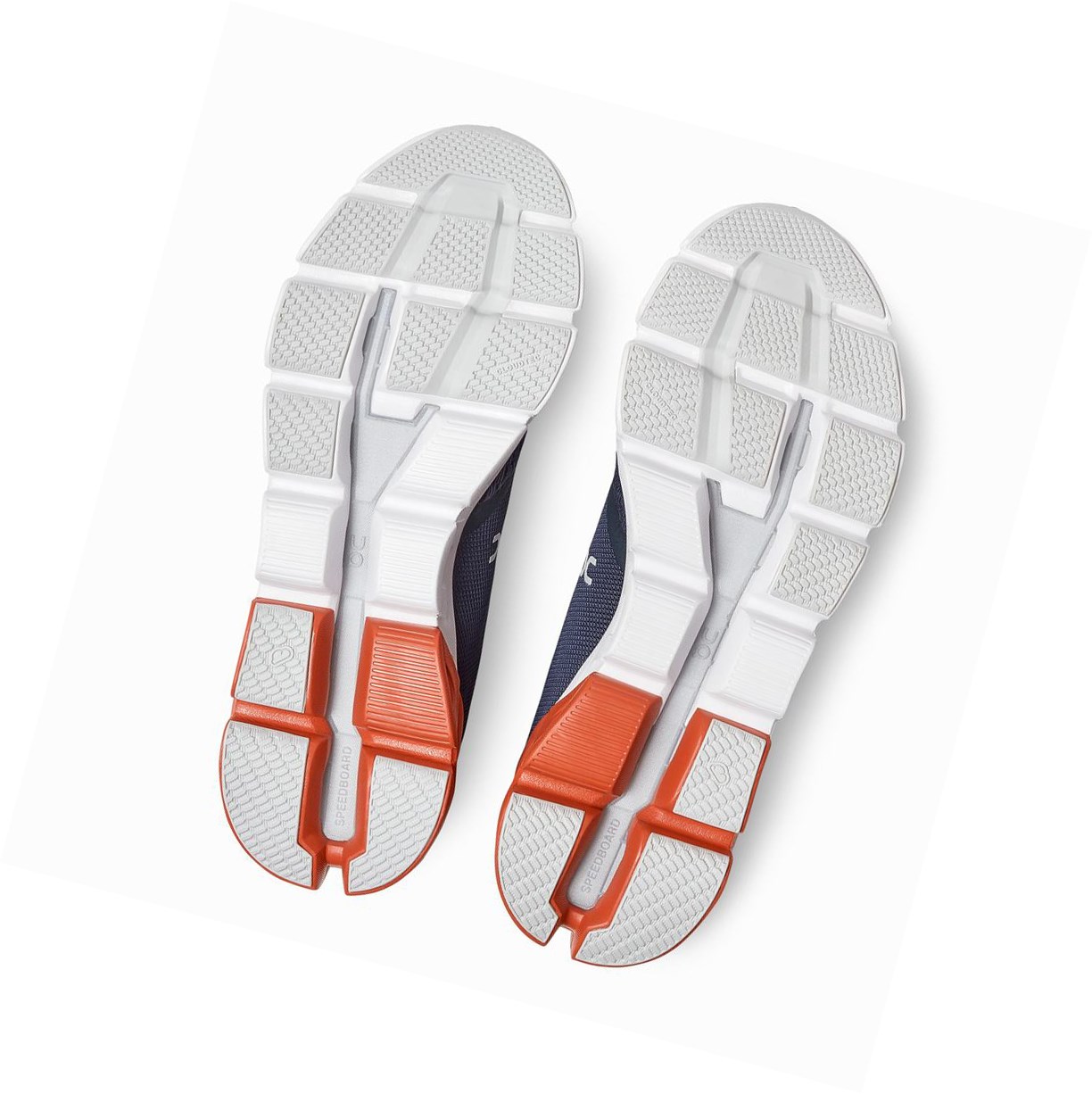 On Cloudflyer Straßenlaufschuhe Herren Königsblau Grau | 6412-NZJDV