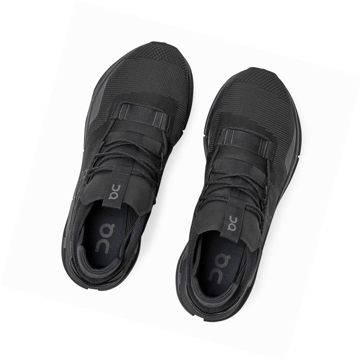 On Cloudnova Sneakers Herren Schwarz | 9036-DOFYU