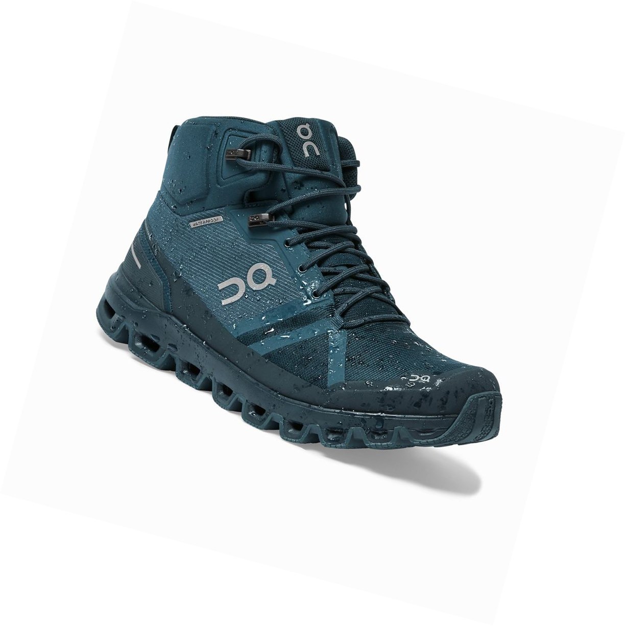 On Cloudrock Wasserdichte Wanderschuhe Herren Navy | 6815-ADFYL