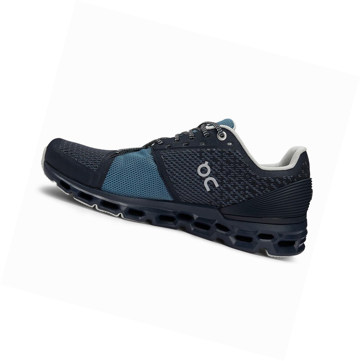 On Cloudstratus Straßenlaufschuhe Damen Navy | 4289-VHJMY