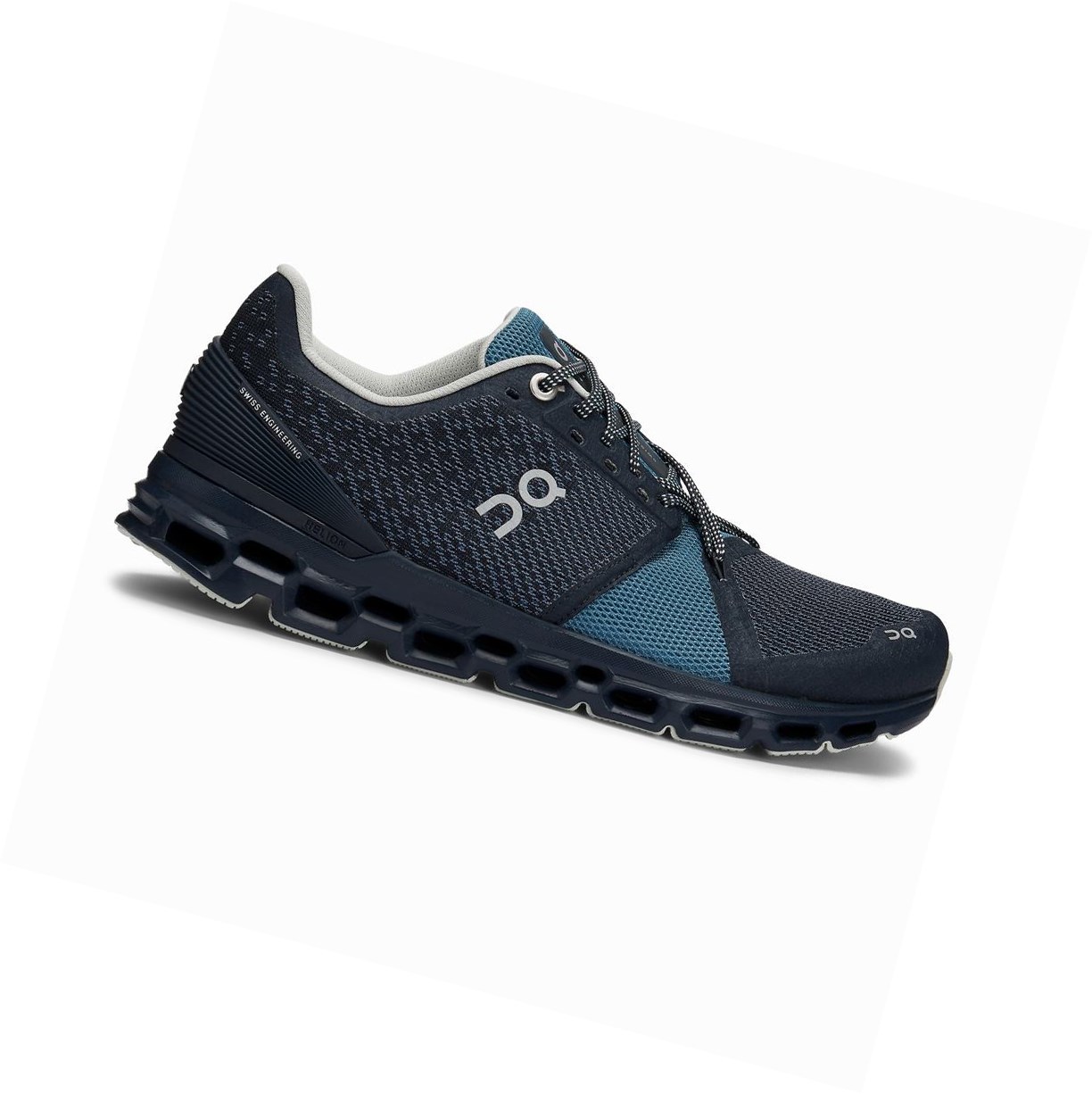 On Cloudstratus Straßenlaufschuhe Damen Navy | 4289-VHJMY