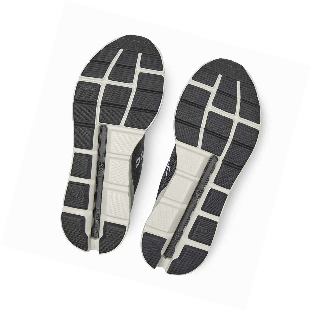 On Cloudstratus Straßenlaufschuhe Herren Schwarz | 8176-ZIEFR