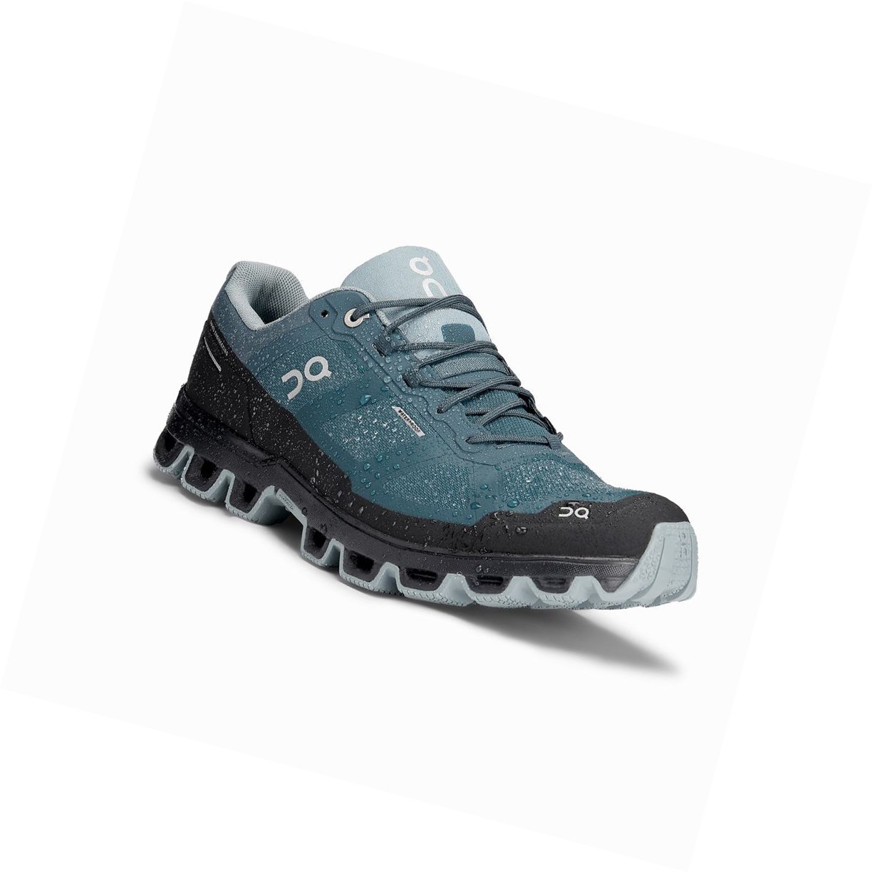 On Cloudventure Wasserdichte Trailrunning Schuhe Herren Hellblau | 6492-AVFDC