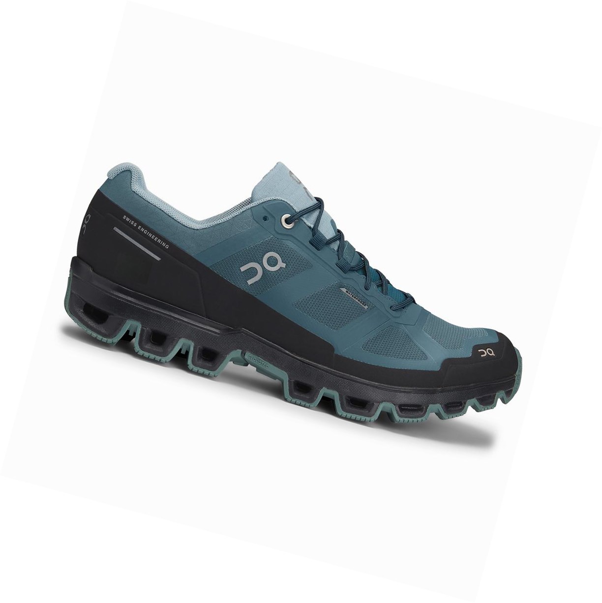 On Cloudventure Wasserdichte Trailrunning Schuhe Herren Hellblau | 6492-AVFDC