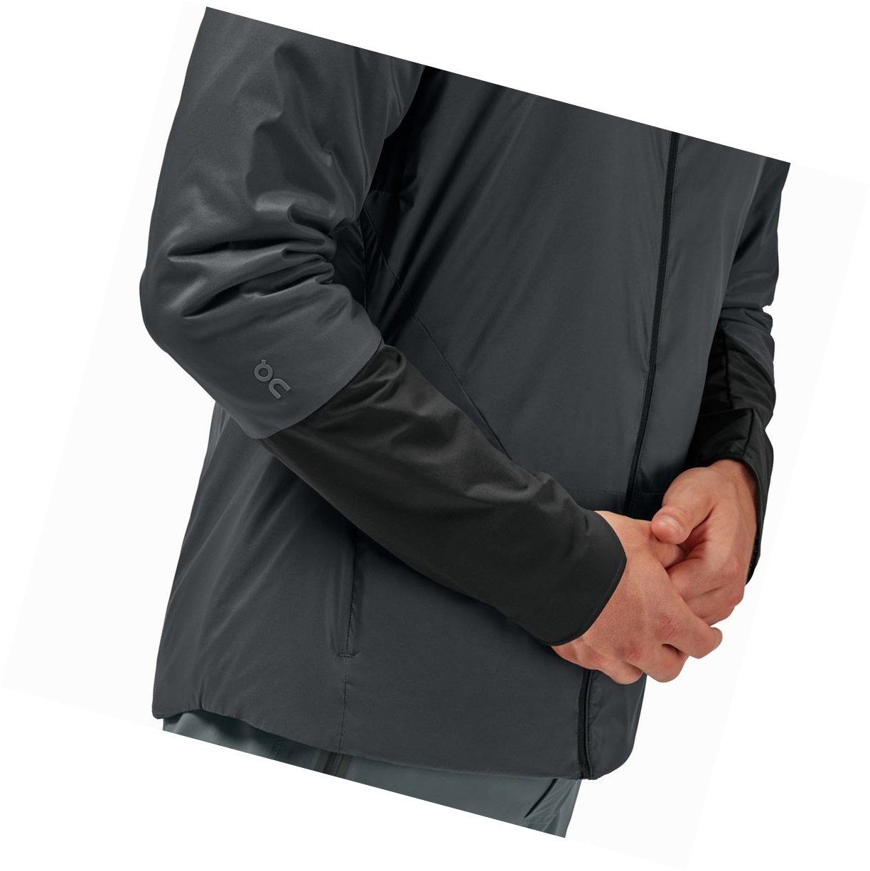 On Insulator Jacke Herren Grau Schwarz | 9084-BPZJD