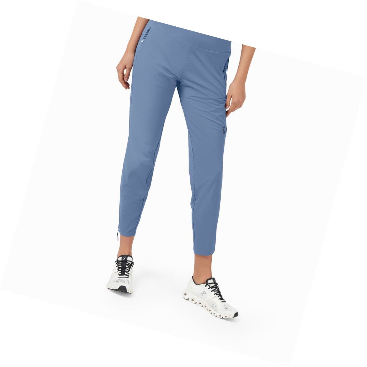 On Laufschuhe Laufhose Damen Königsblau | 5946-VKATZ