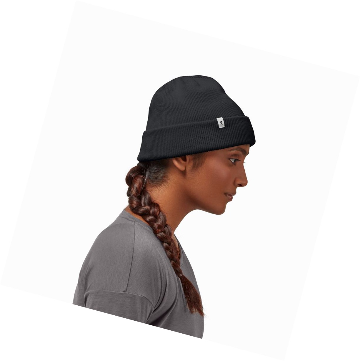 On Merino Hüte Damen Schwarz | 5071-YOGDB