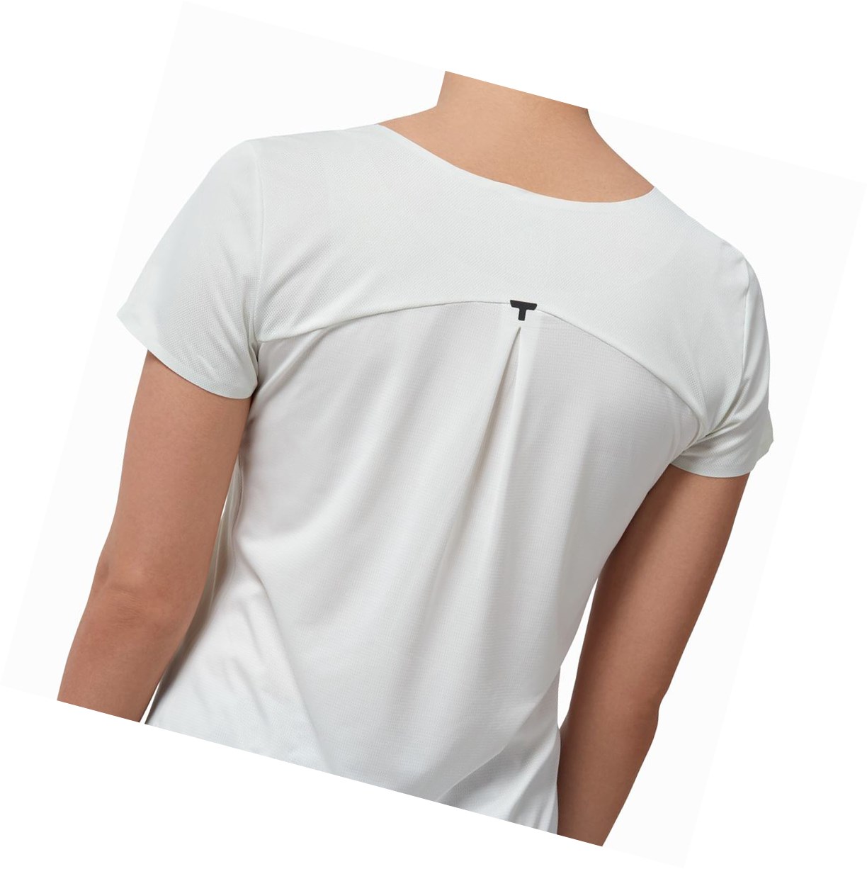 On Performance Long-T T-shirts Damen Beige Weiß | 1356-ZPEUT