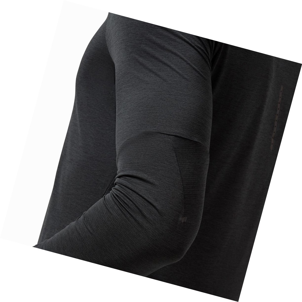 On Performance Long-T T-shirts Herren Schwarz | 9067-LMNSV