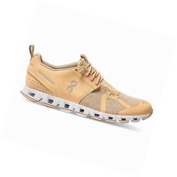 On Cloud Terry Straßenlaufschuhe Damen Braun Rosa | 5796-NQBML