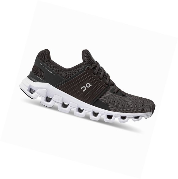 On Cloudswift Straßenlaufschuhe Damen Schwarz | 4218-ZUYML